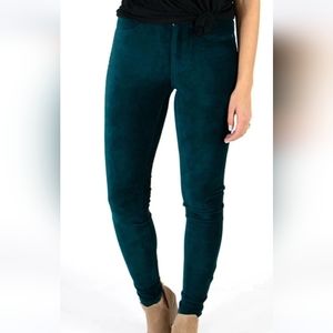 NWT Grace & Lace happy pants corduroy in deep teal size 4